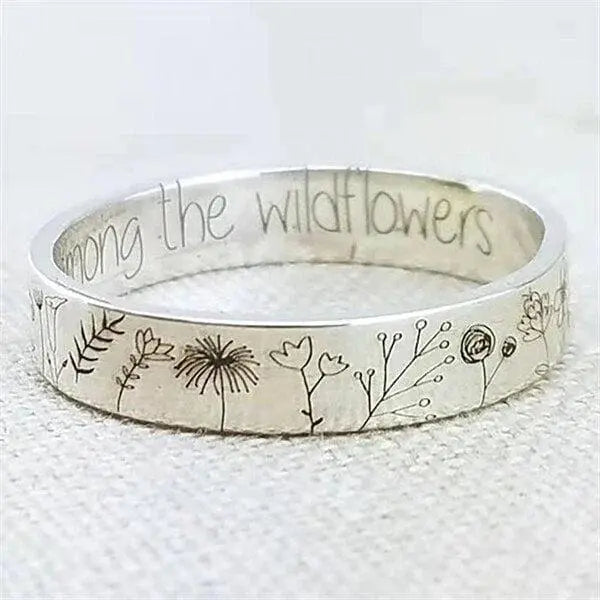 Prsten s pampeliškou