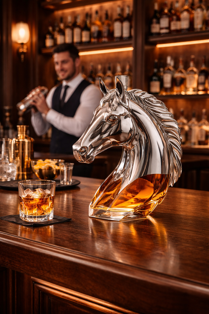 Whiskey láhev – Edice Hlava koně