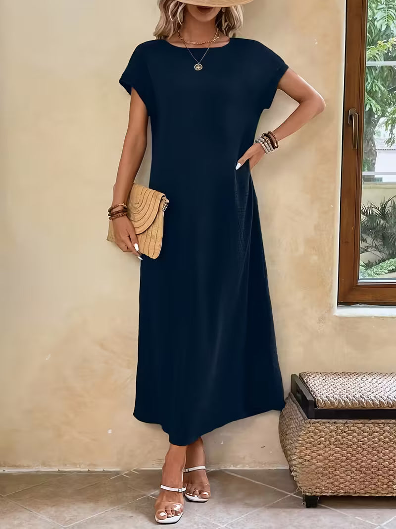 Margaux™ — Elegantní a minimalistická dlouhá šaty