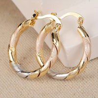 Runde Vintage-Creolen