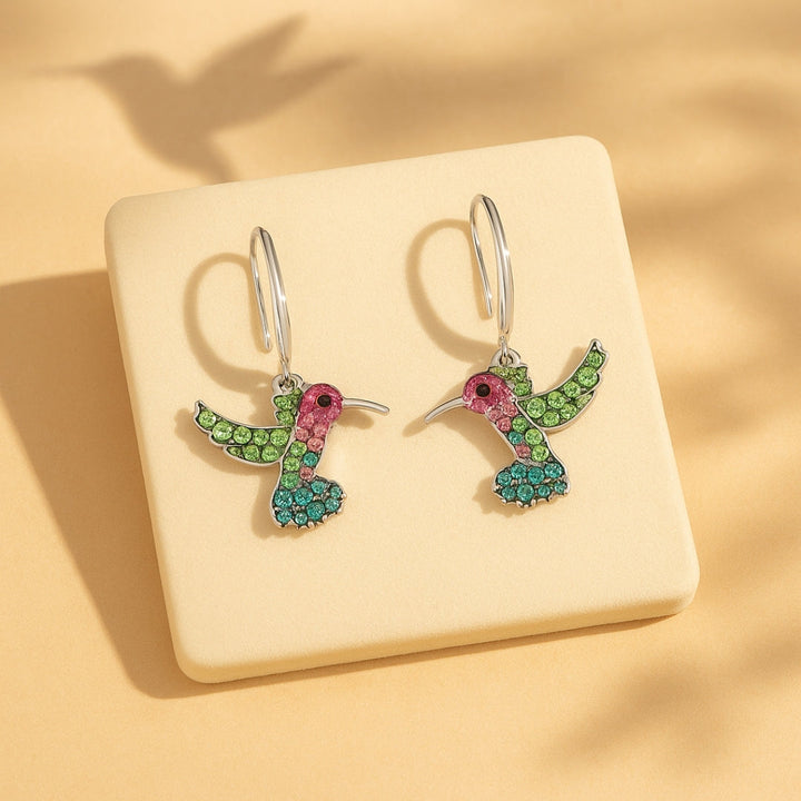 Barevné náušnice Hummingbird Sparkle