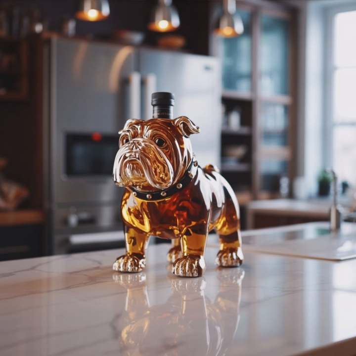 Whisky láhev - Bulldog edice