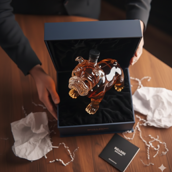 Whisky láhev - Bulldog edice