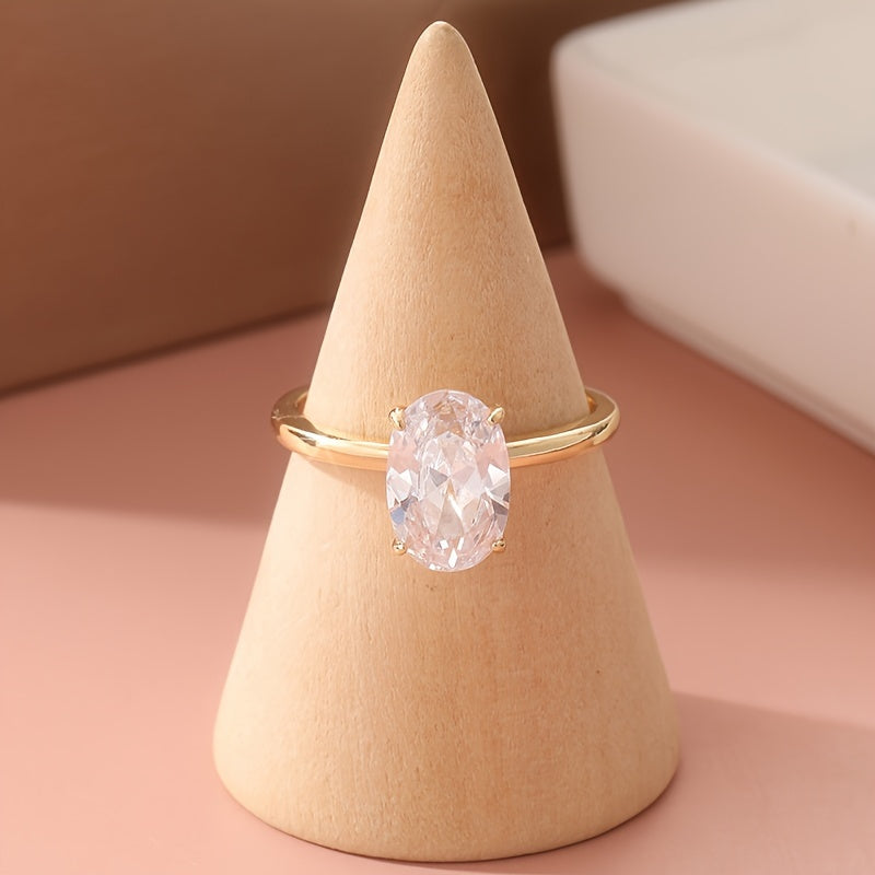 Elegantní vintage sada prstenů s třpytivým zirkonem
