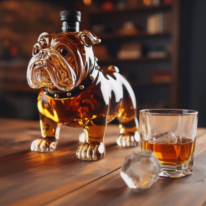Whisky láhev - Bulldog edice