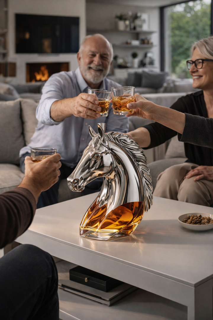 Whiskey láhev – Edice Hlava koně