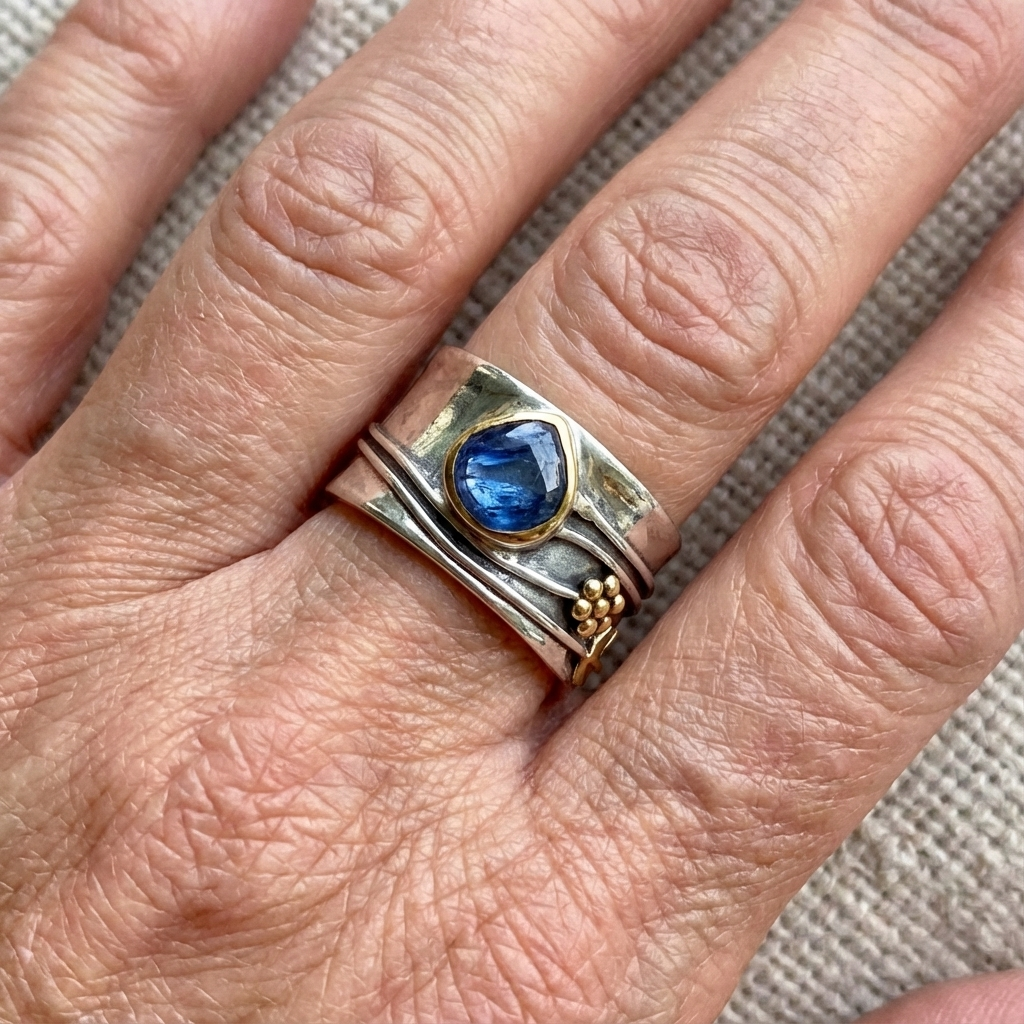 Bree – Boho-prsten s drahokamy