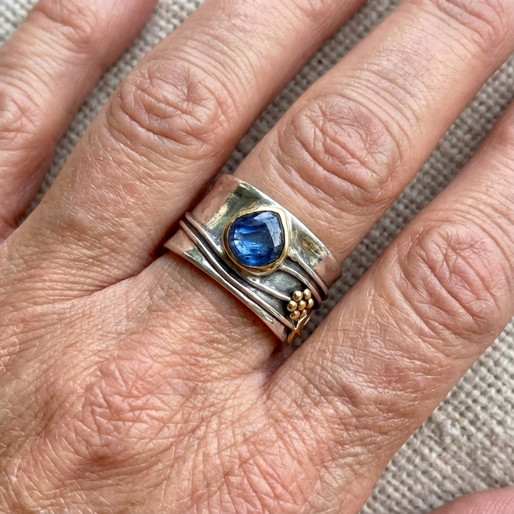 Bree – Boho-prsten s drahokamy