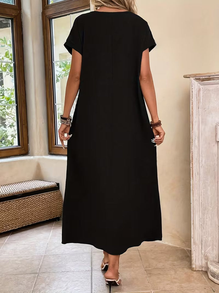 Margaux™ — Elegantní a minimalistická dlouhá šaty