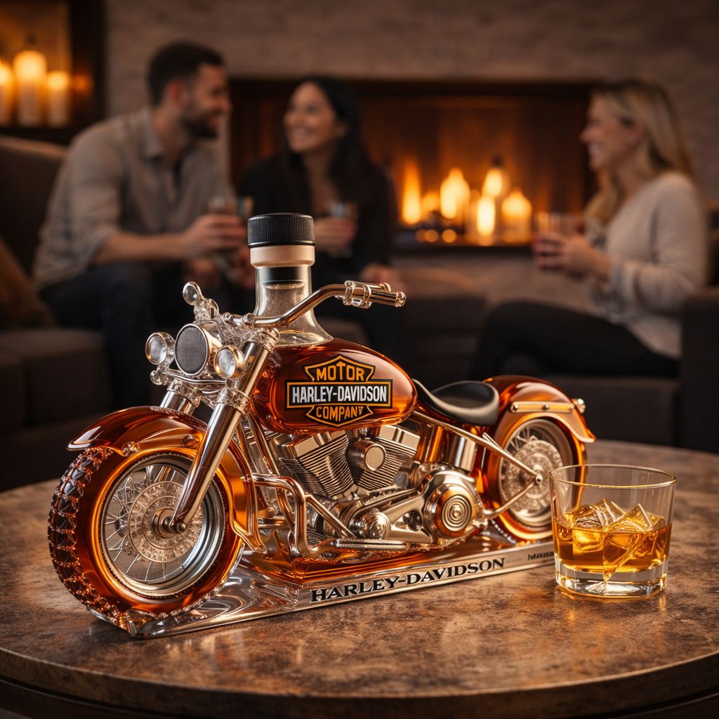 Whisky láhev - Harley Davidson Edice