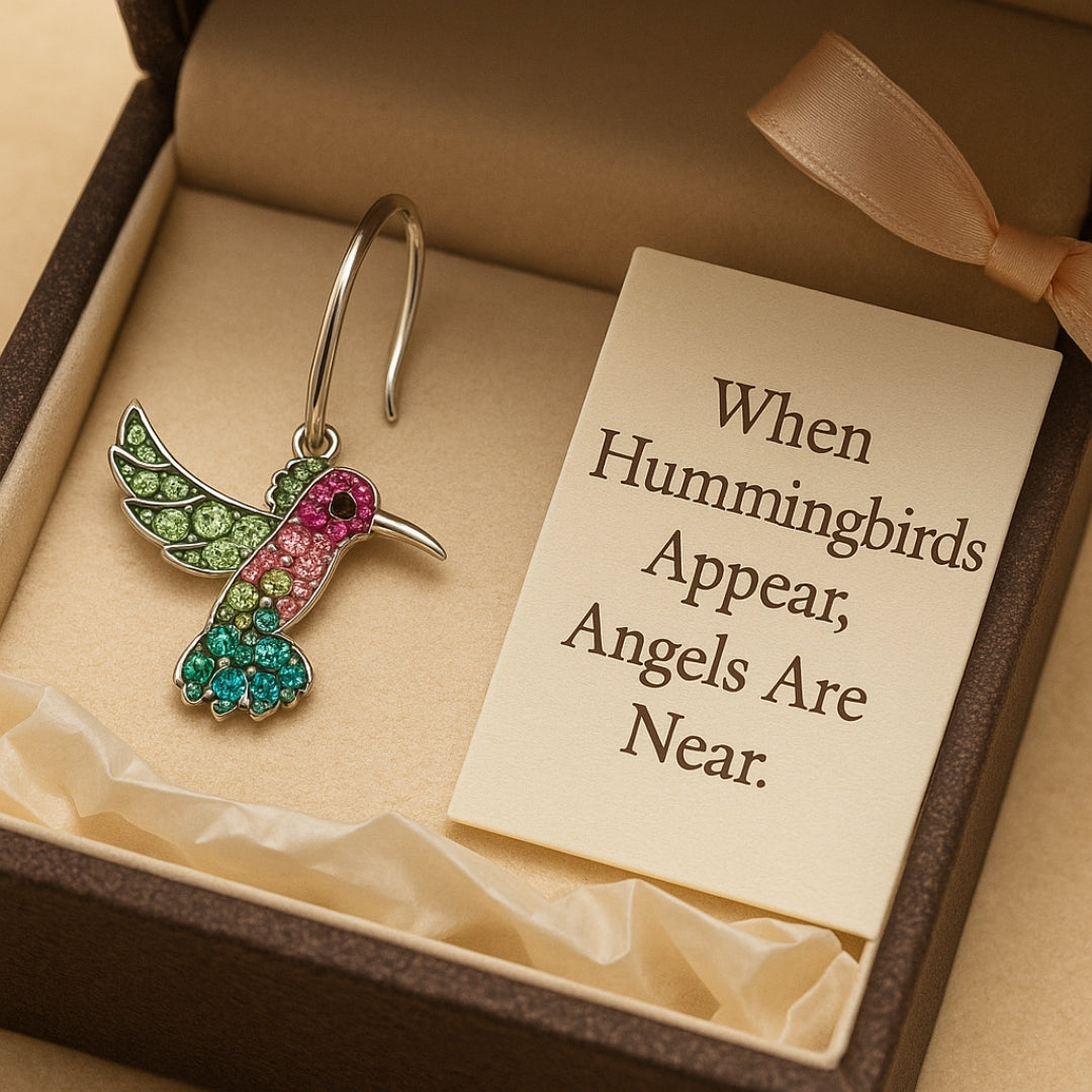 Barevné náušnice Hummingbird Sparkle