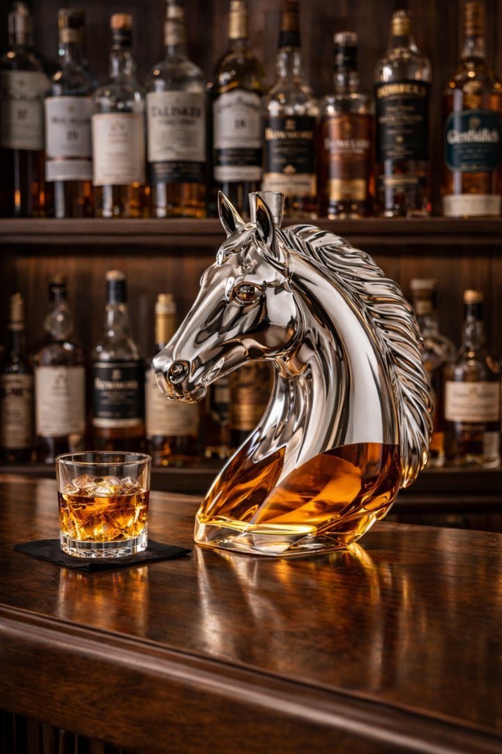 Whiskey láhev – Edice Hlava koně
