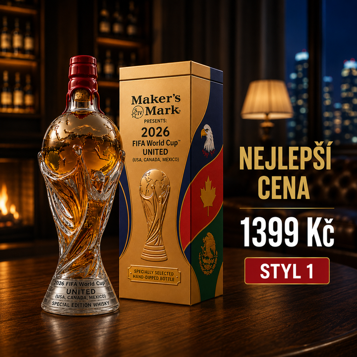 Whisky láhev – Edice Mistrovství světa 2026