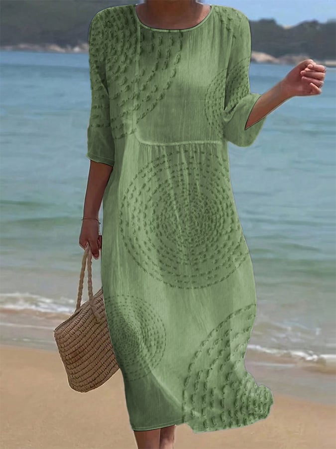 Améliane™ — Elegantní midi šaty s jemnými detaily