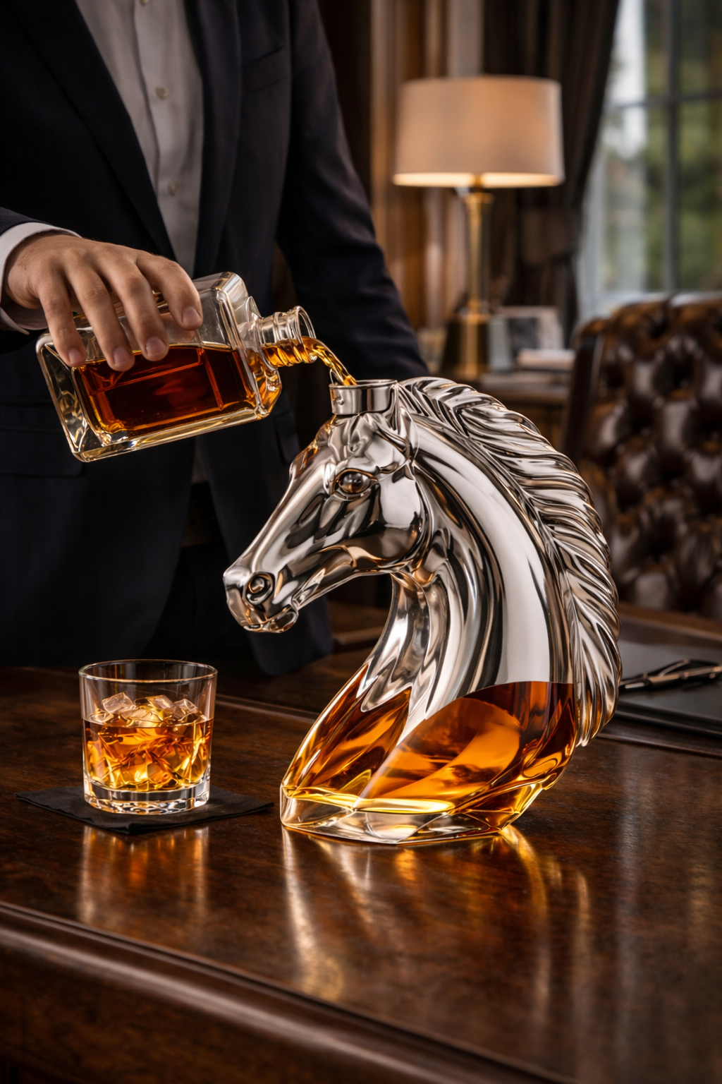 Whiskey láhev – Edice Hlava koně
