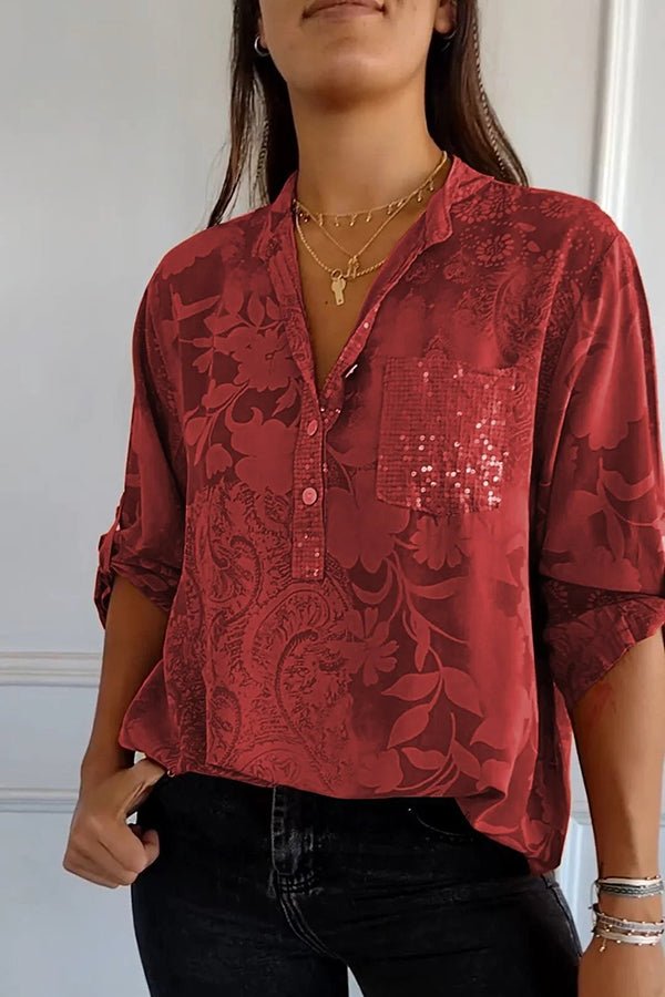 Pauline | Elegantní Top s Flitry
