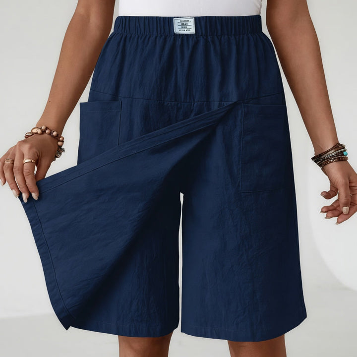 Libertine™ - Skort s elastickým pasem a kapsami pro aktivní svobodu
