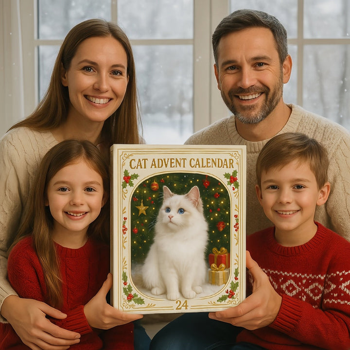 Adventní kalendář – 24 kočičích přívěsků