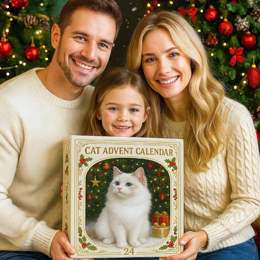 Adventní kalendář – 24 kočičích přívěsků