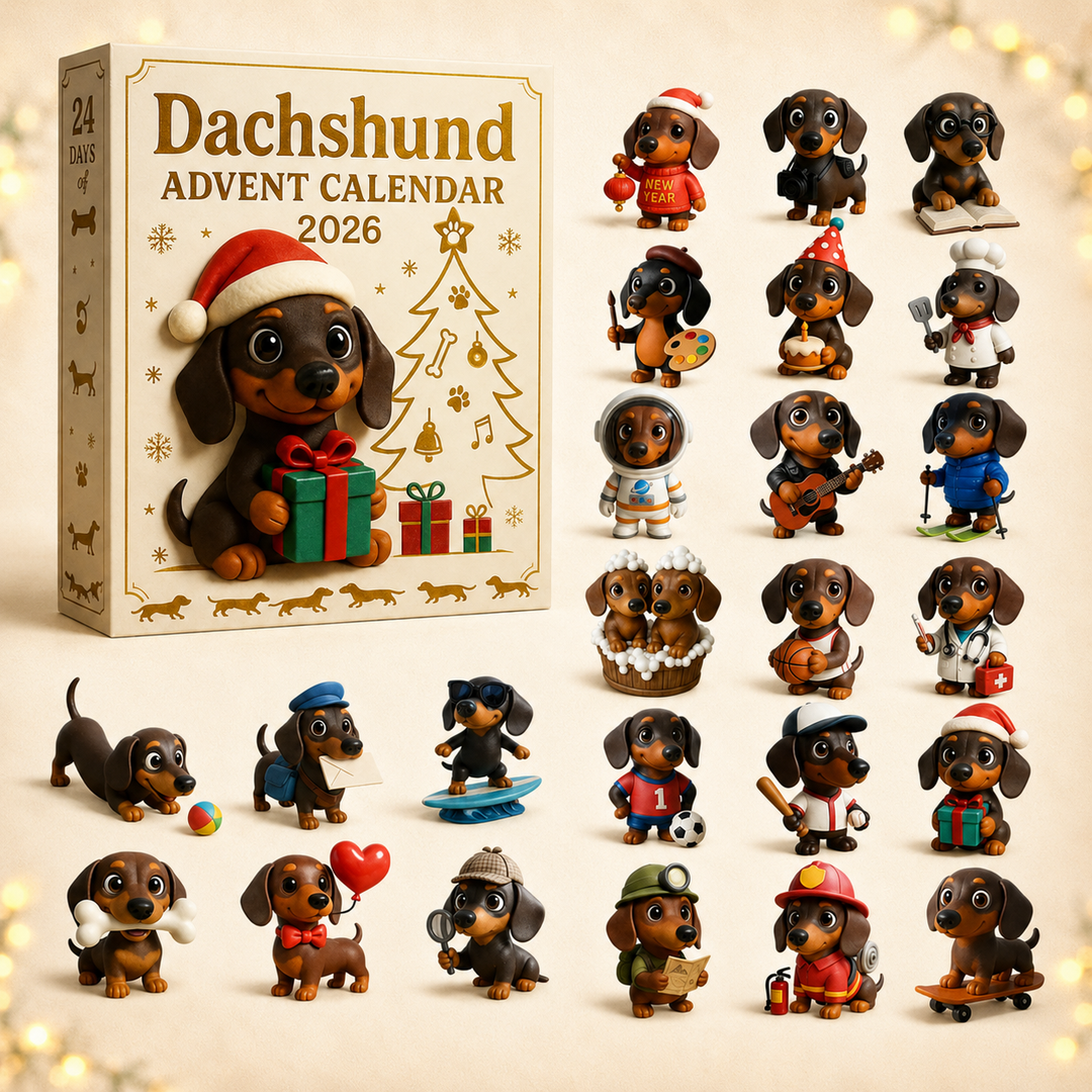 Adventní kalendář – 24 jezevčíků