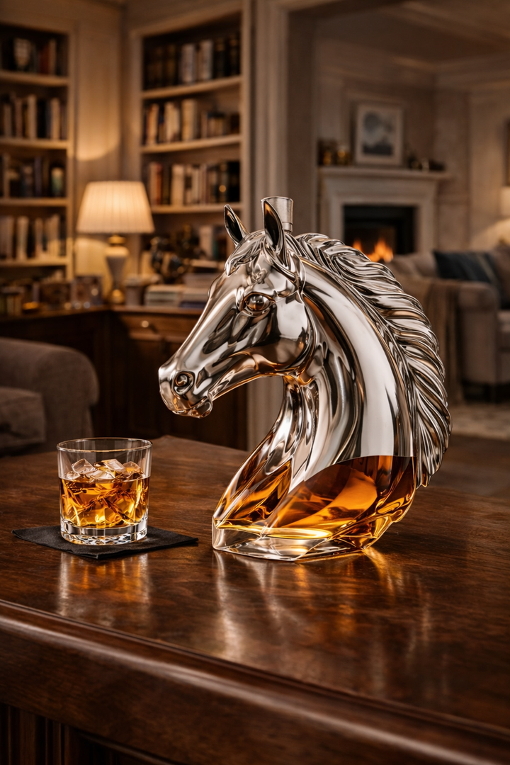 Whiskey láhev – Edice Hlava koně