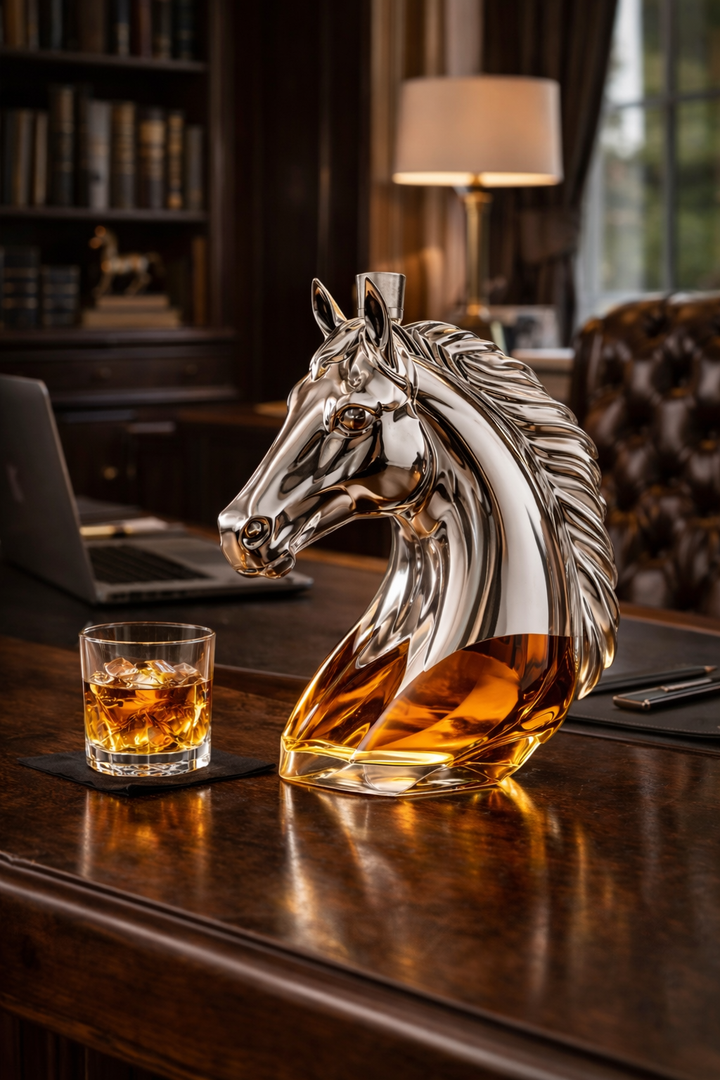 Whiskey láhev – Edice Hlava koně