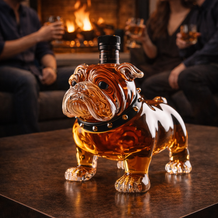 Whisky láhev - Bulldog edice