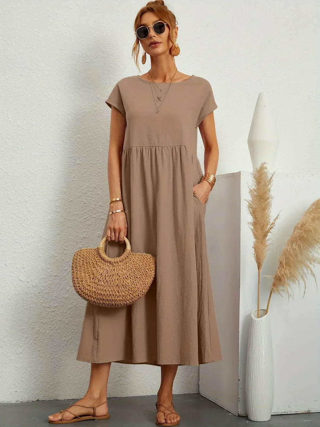 Gabrielle™ — Midi šaty s nadčasovou elegancí