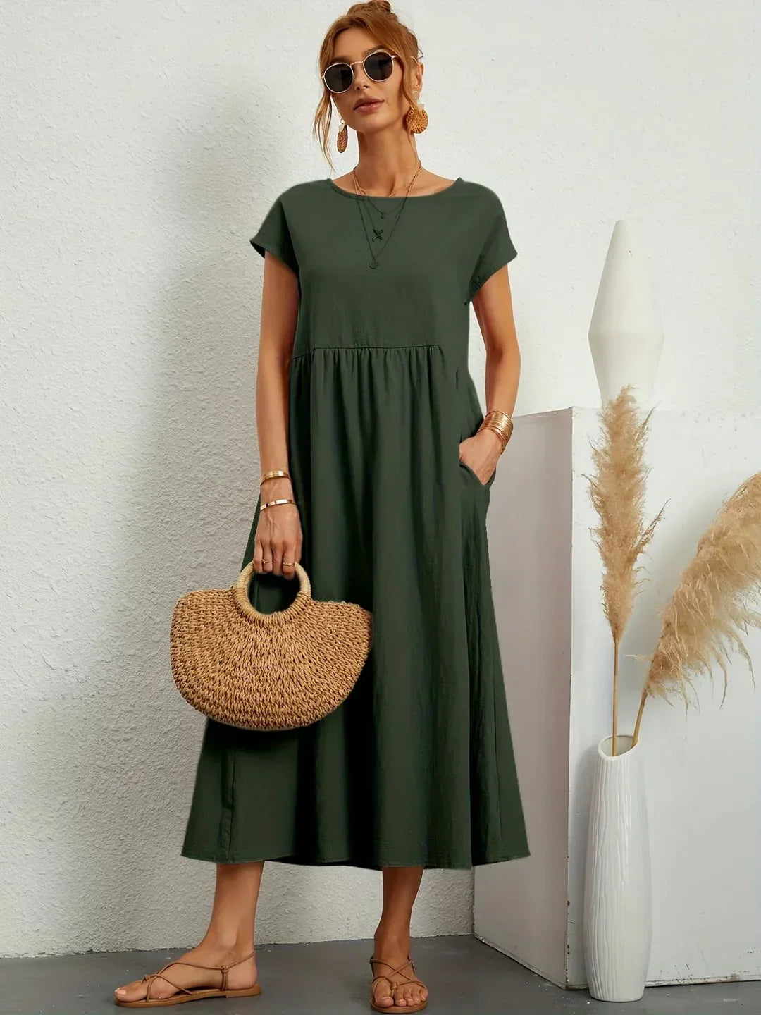 Gabrielle™ — Midi šaty s nadčasovou elegancí