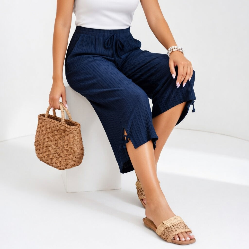 Lauréline™ — Elegantní pohodlné letní kalhoty