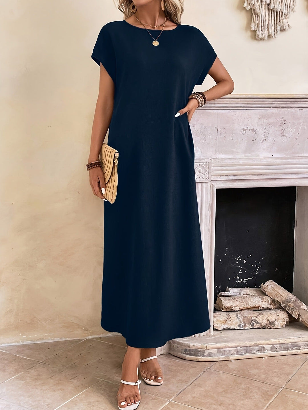 Margaux™ — Elegantní a minimalistická dlouhá šaty