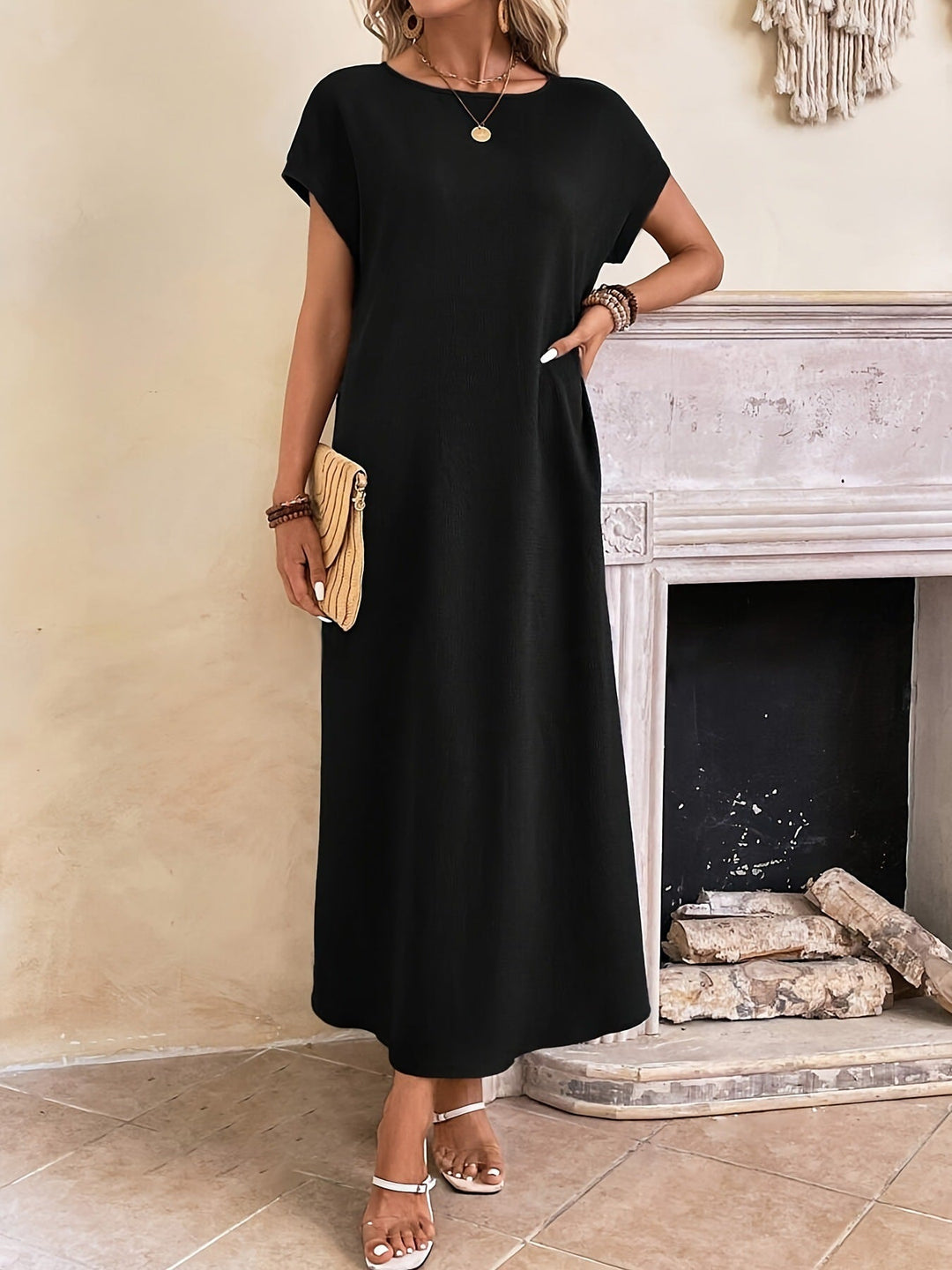 Margaux™ — Elegantní a minimalistická dlouhá šaty