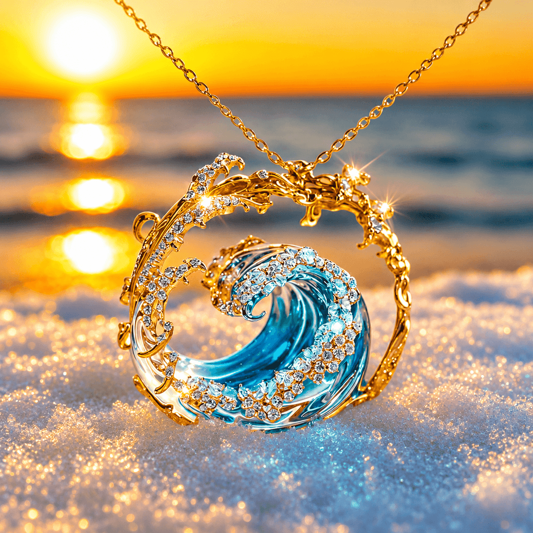 Ocean's Oath – zlatý náhrdelník
