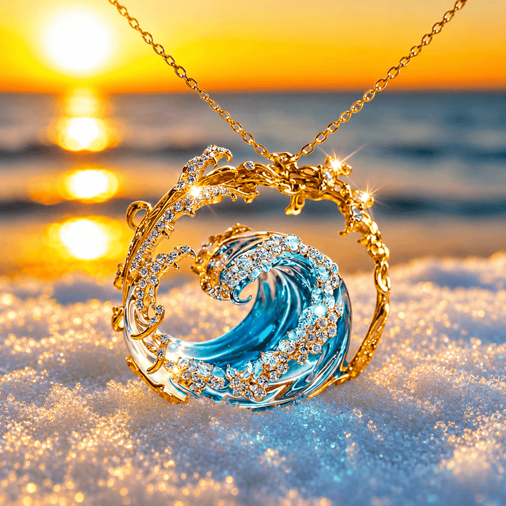 Ocean's Oath – zlatý náhrdelník