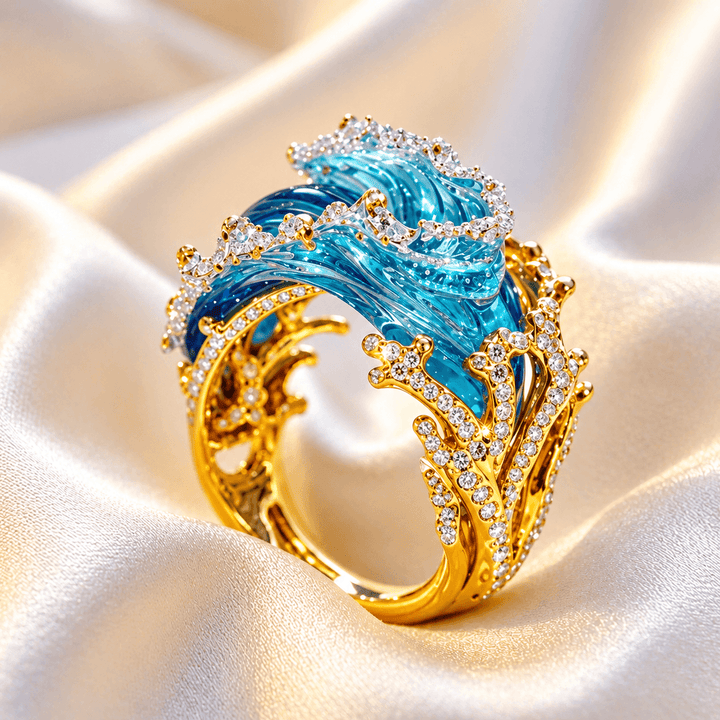 Ocean's Oath – zlatý prsten