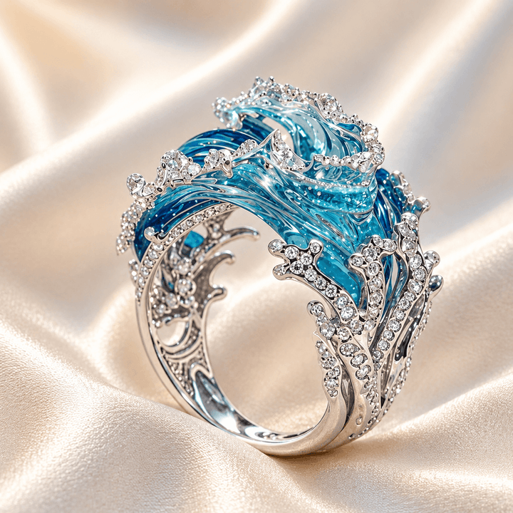 Ocean's Oath – stříbrný prsten