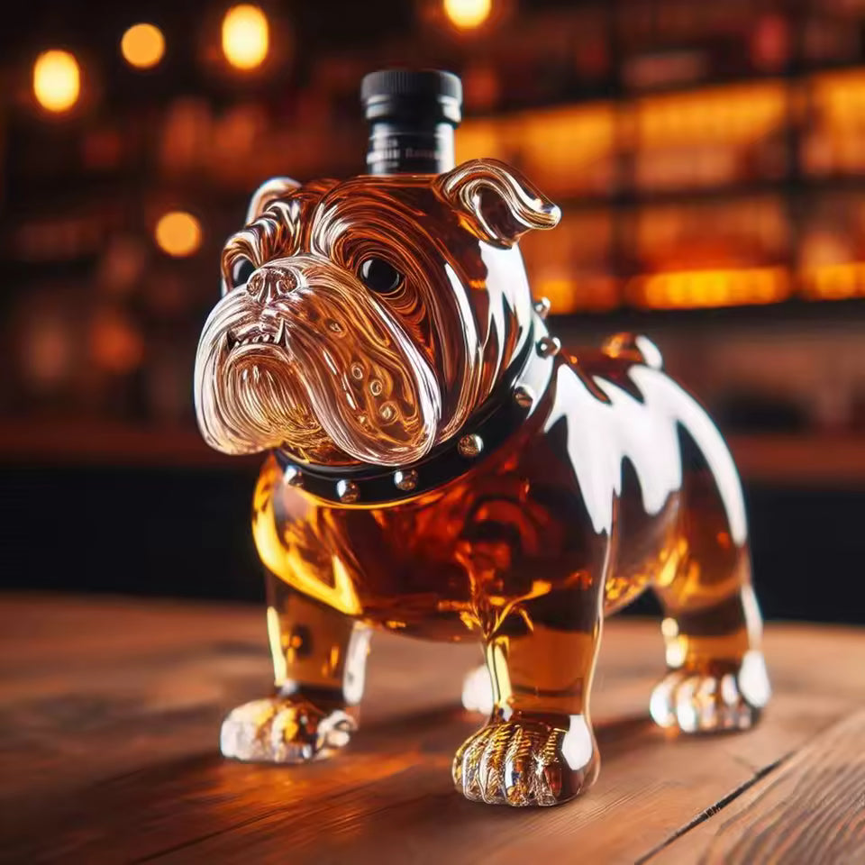Whisky láhev - Bulldog edice