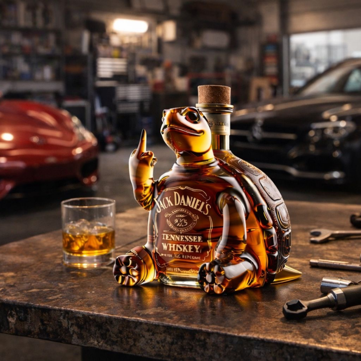 Jack Daniel's Whisky Láhev - Turtle Edition