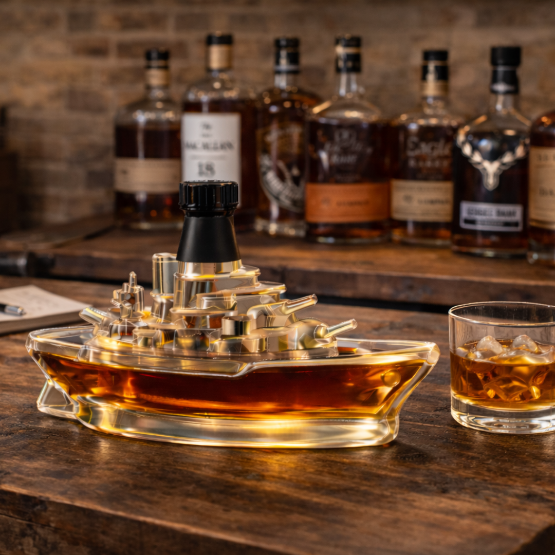 Whisky Láhev - Námořní Edice