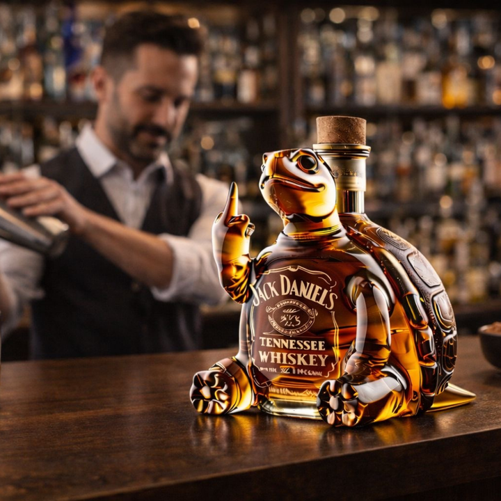 Jack Daniel's Whisky Láhev - Turtle Edition