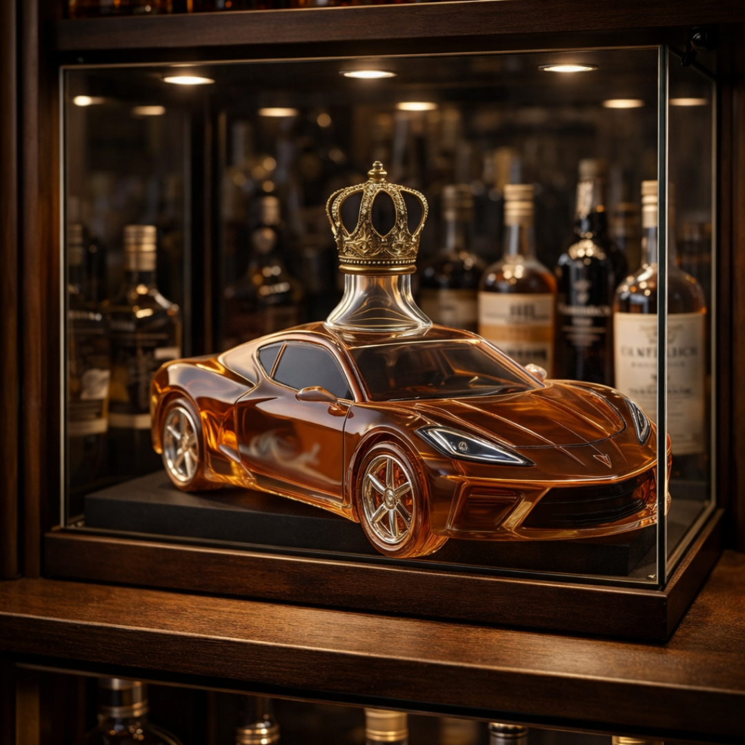 Láhev whisky - Corvette Edition