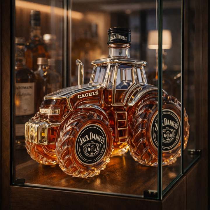 Whisky láhev - Speciální edice Traktor