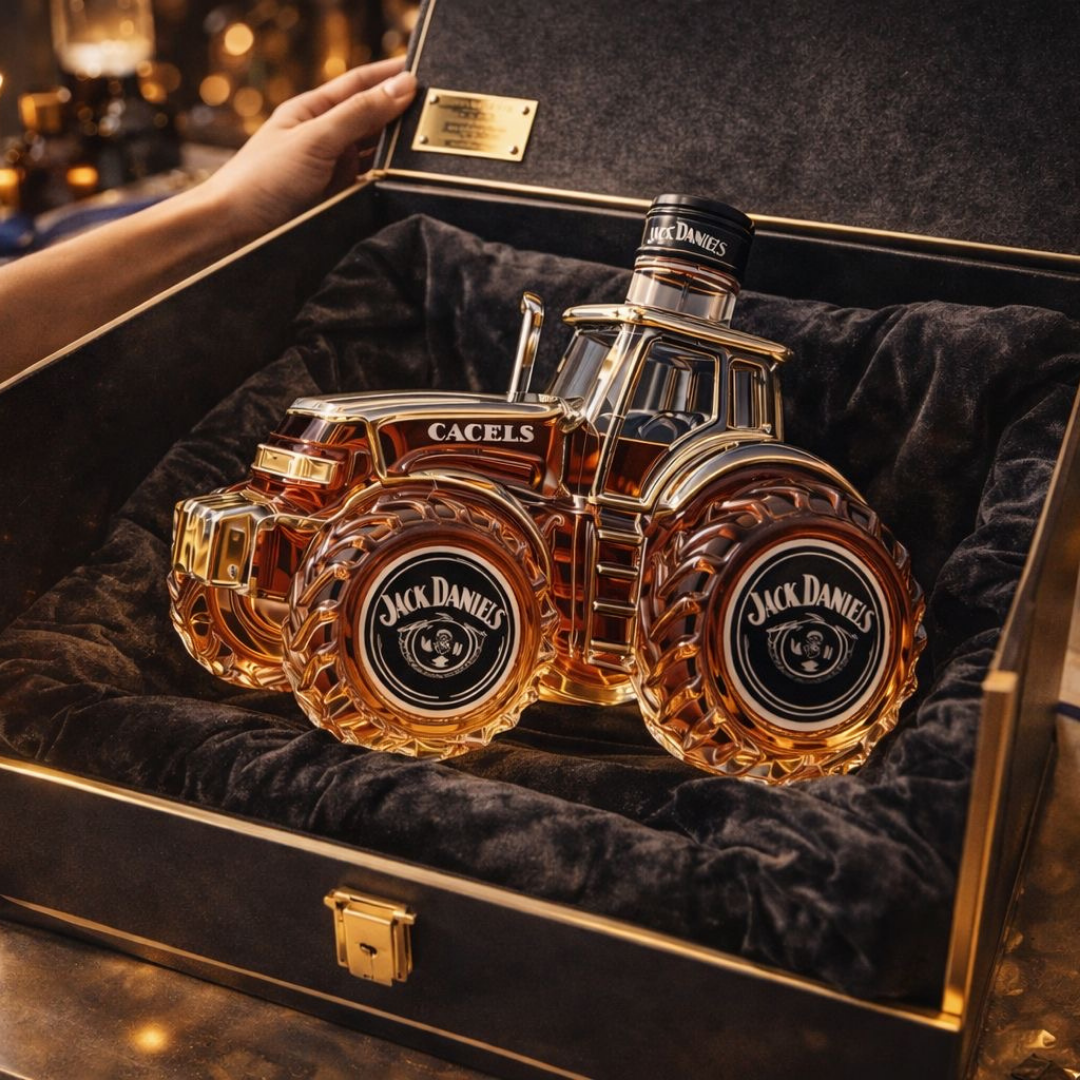 Whisky láhev - Speciální edice Traktor