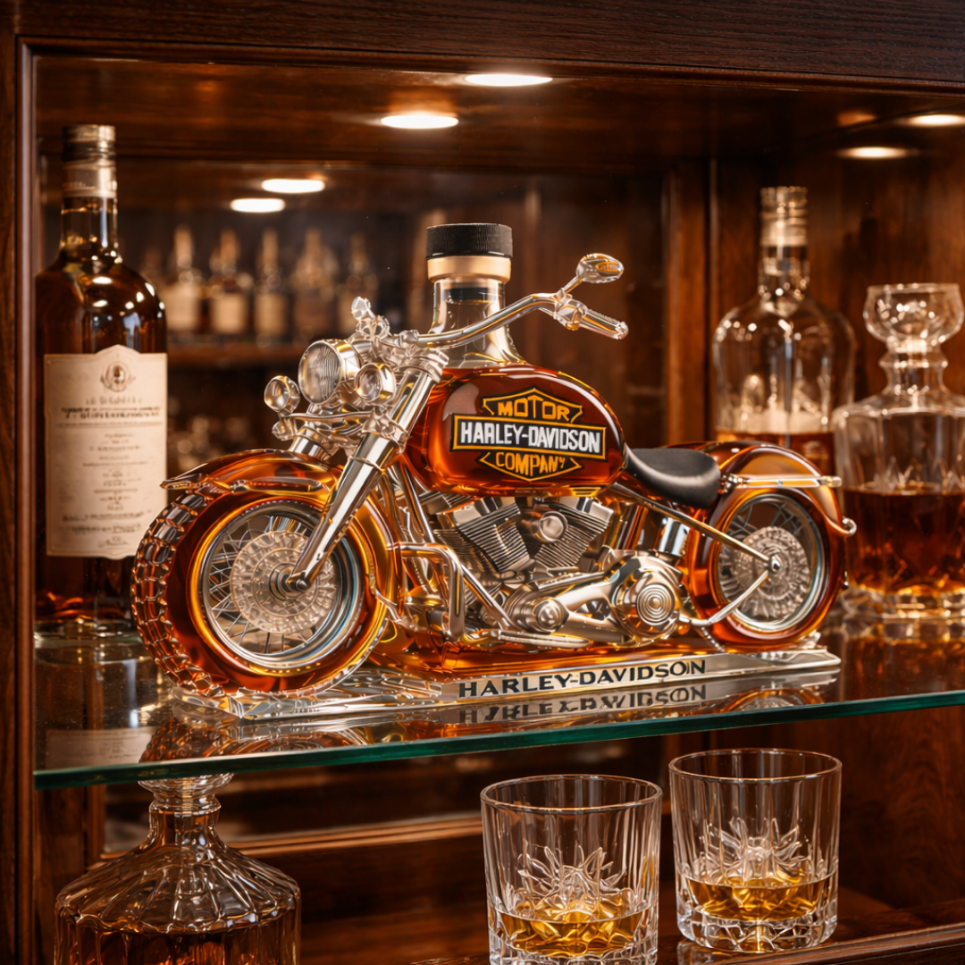 Whisky láhev - Harley Davidson edice
