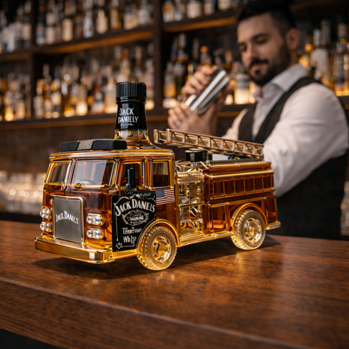 Whisky láhev Jack Daniel's - Edice hasiče