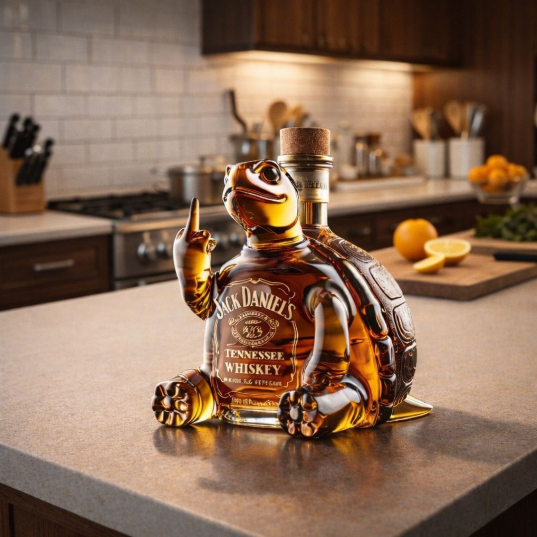 Jack Daniel's Whisky Láhev - Turtle Edition