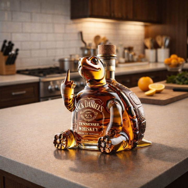 Jack Daniel's Whisky Láhev - Turtle Edition