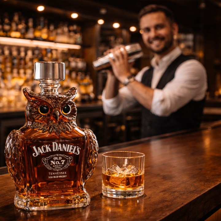 Whisky láhev - Edice Sova
