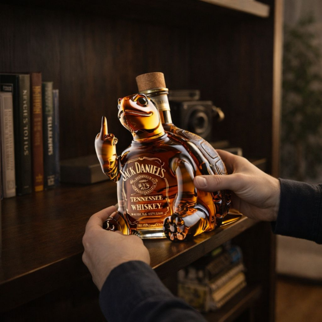 Jack Daniel's Whisky Láhev - Turtle Edition
