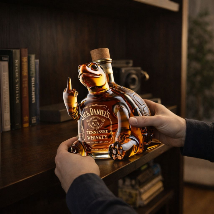 Jack Daniel's Whisky Láhev - Turtle Edition